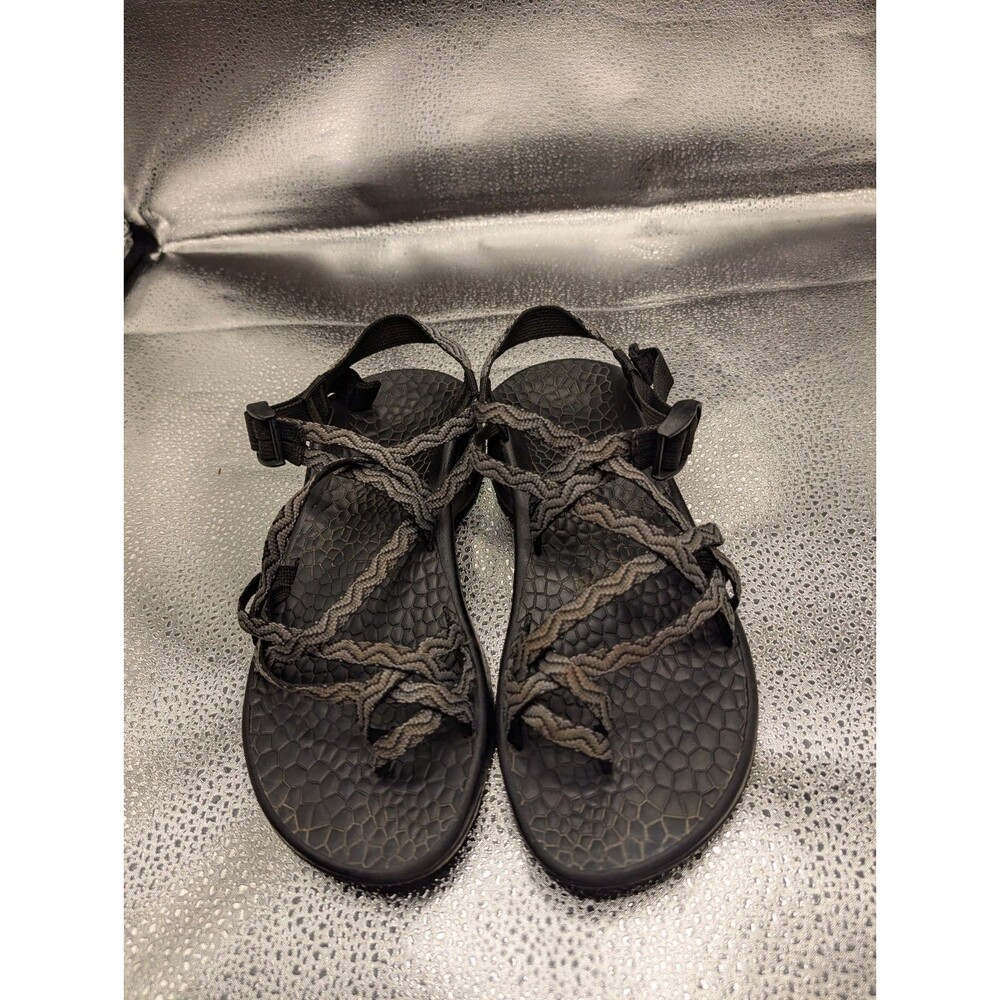 Chaco Womens Updraft EcoTread X2 Outdoors Strappy Sandals Size W9 Gray Black